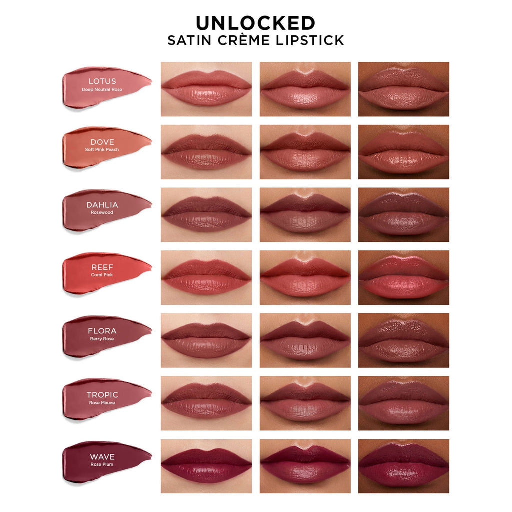 Unlocked Satin Crème Lipstick