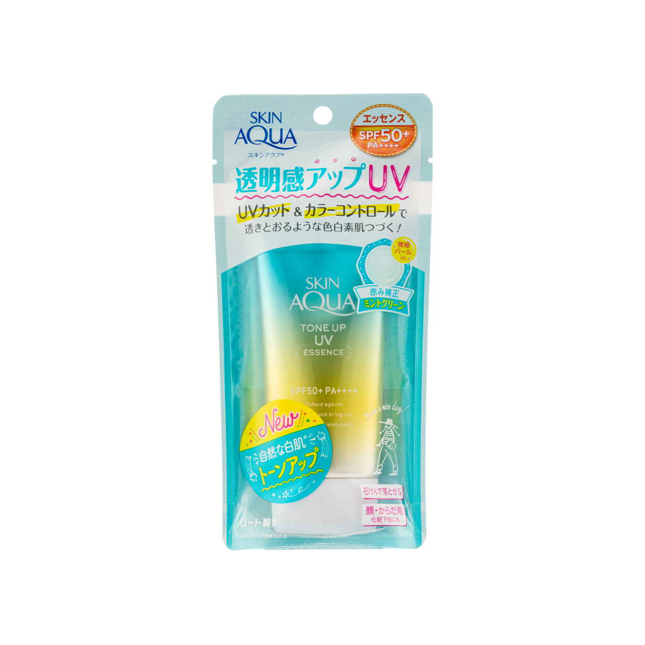 Mentholatum Sunplay Skin Aqua Tone-Up Uv Essence 80G