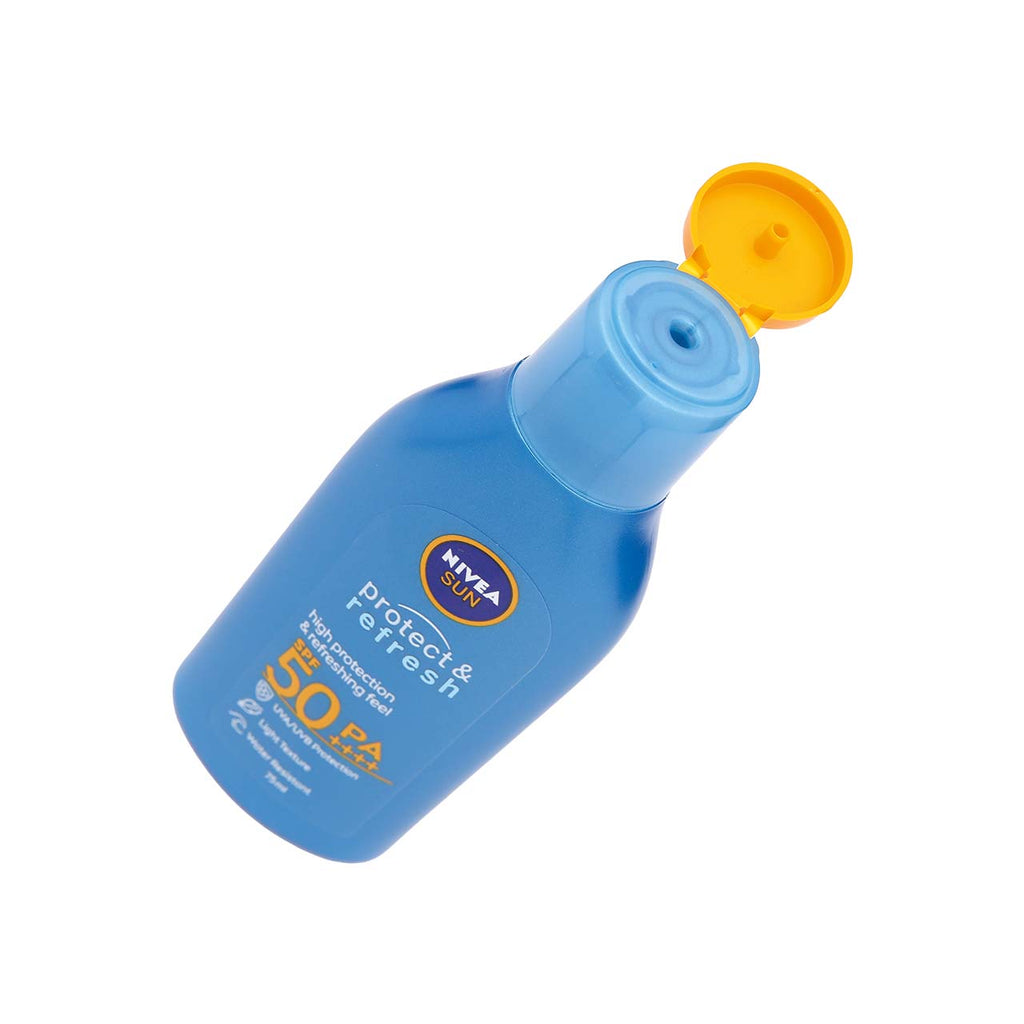 Nivea SPF50 PA++++ Sun Protect and Refresh Lotion 75ml