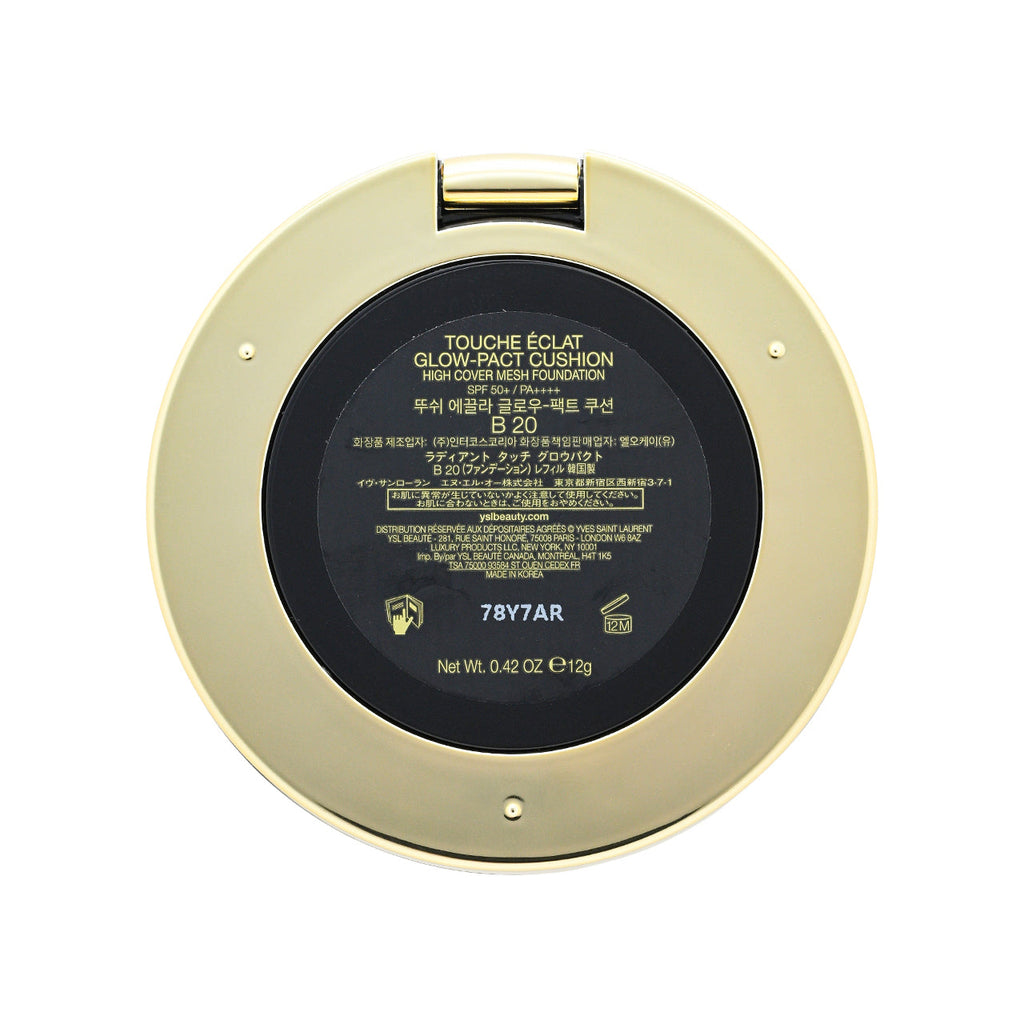 Yves Saint Laurent Touche Eclat Glow-pact Cushion SPF50+/PA++++ #B20 1pc