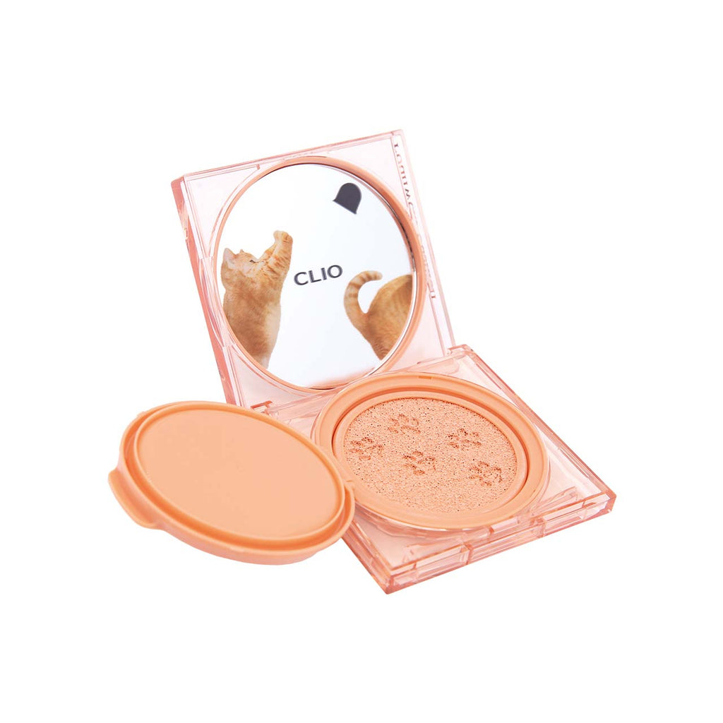 Clio Upgraded Magic Ultimate Long Lasting Flawless Cushion Foundation Koshort Limited Edition 02 Whitening and Brightening 15g x 2pcs