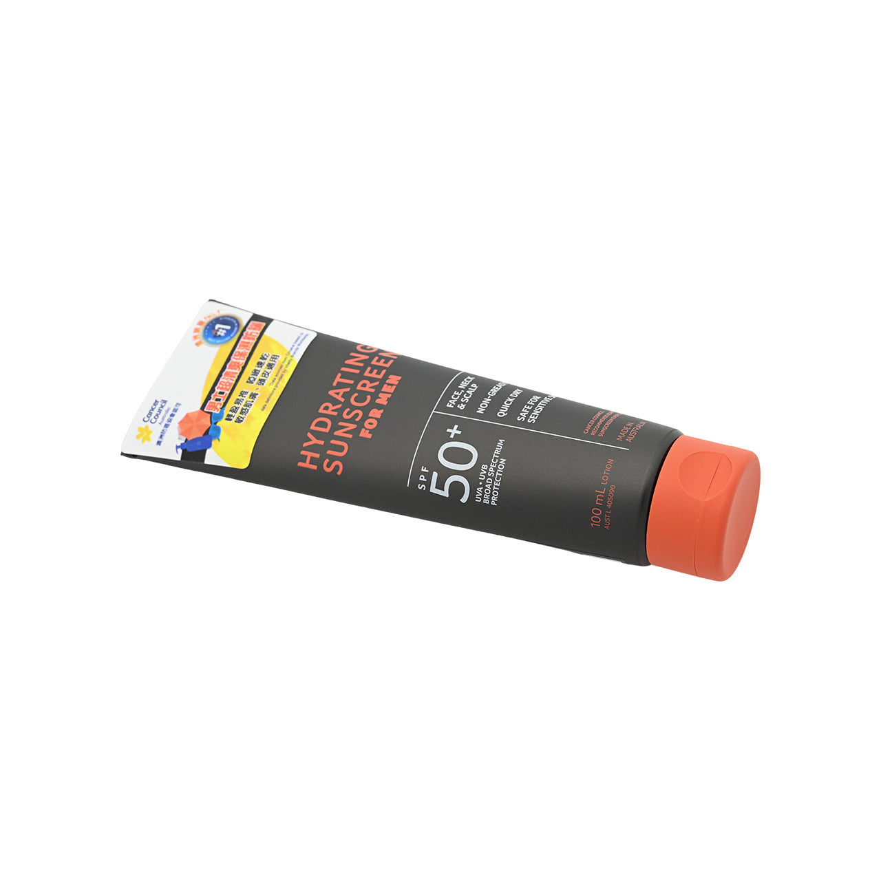 Cancer Council SPF50+ Hydrating Sunscreen For Men 100ml