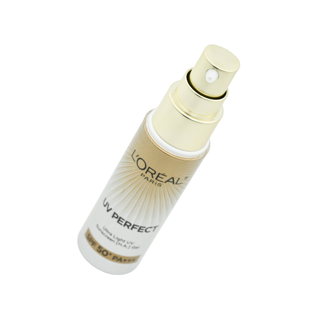 L'Oreal Pairs SPF50+ PA+++ UV Perfect Ultra Light UV Sunscreen [H.A.] Gel 30ml