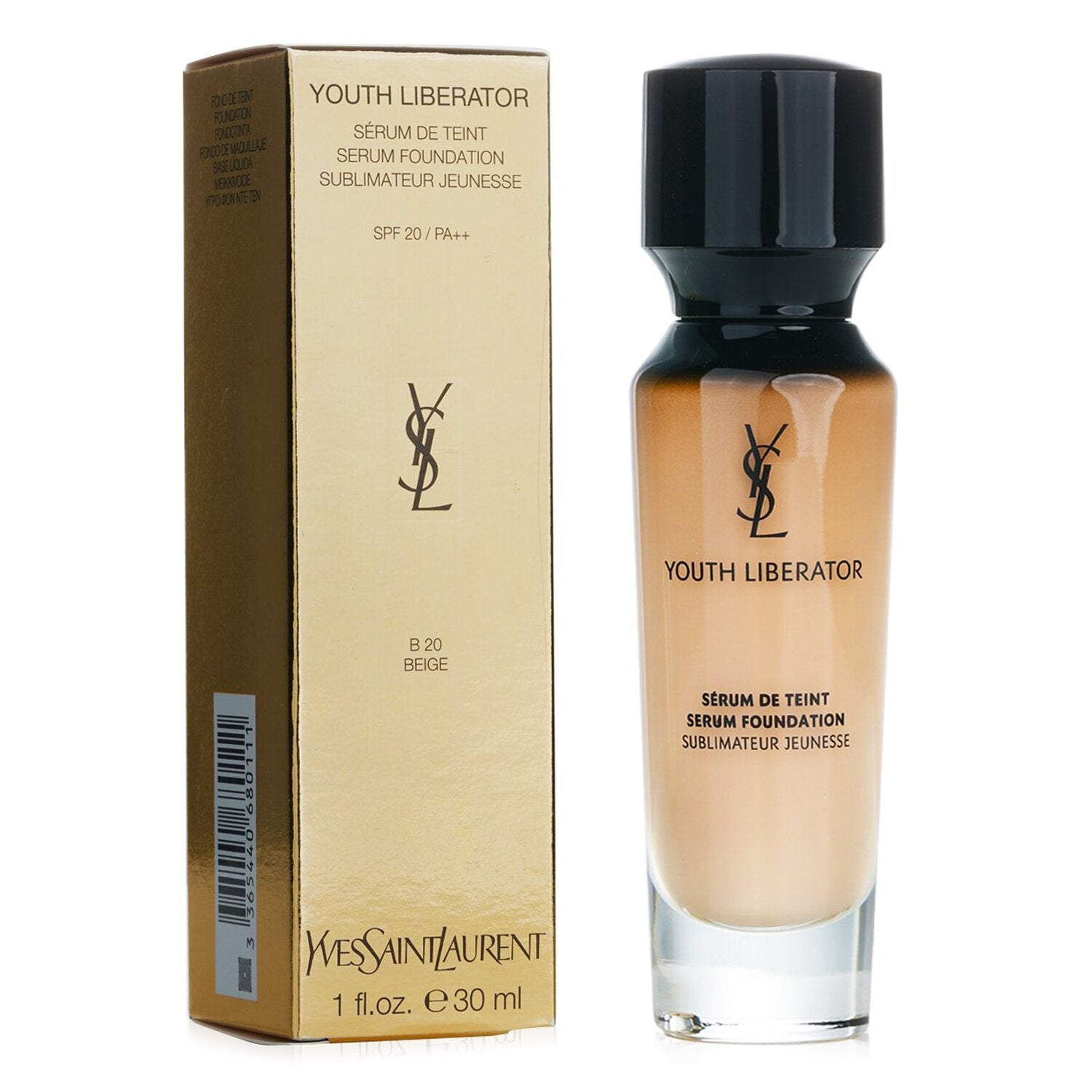 Yves Saint Laurent Youth Liberator Serum Foundation SPF 20 - # BR20 Beige Rose  30ml/1oz