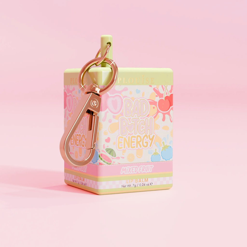 P. Louise Bad Bitch Energy Keychain Lip Balm