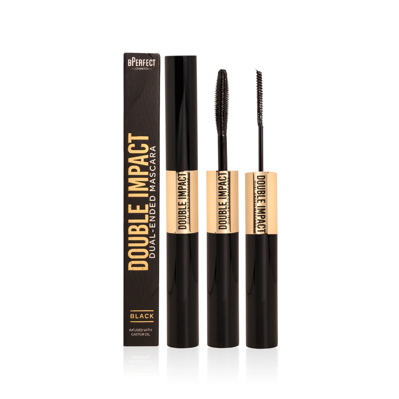 BPerfect Cosmetics Double Impact Mascara - Black