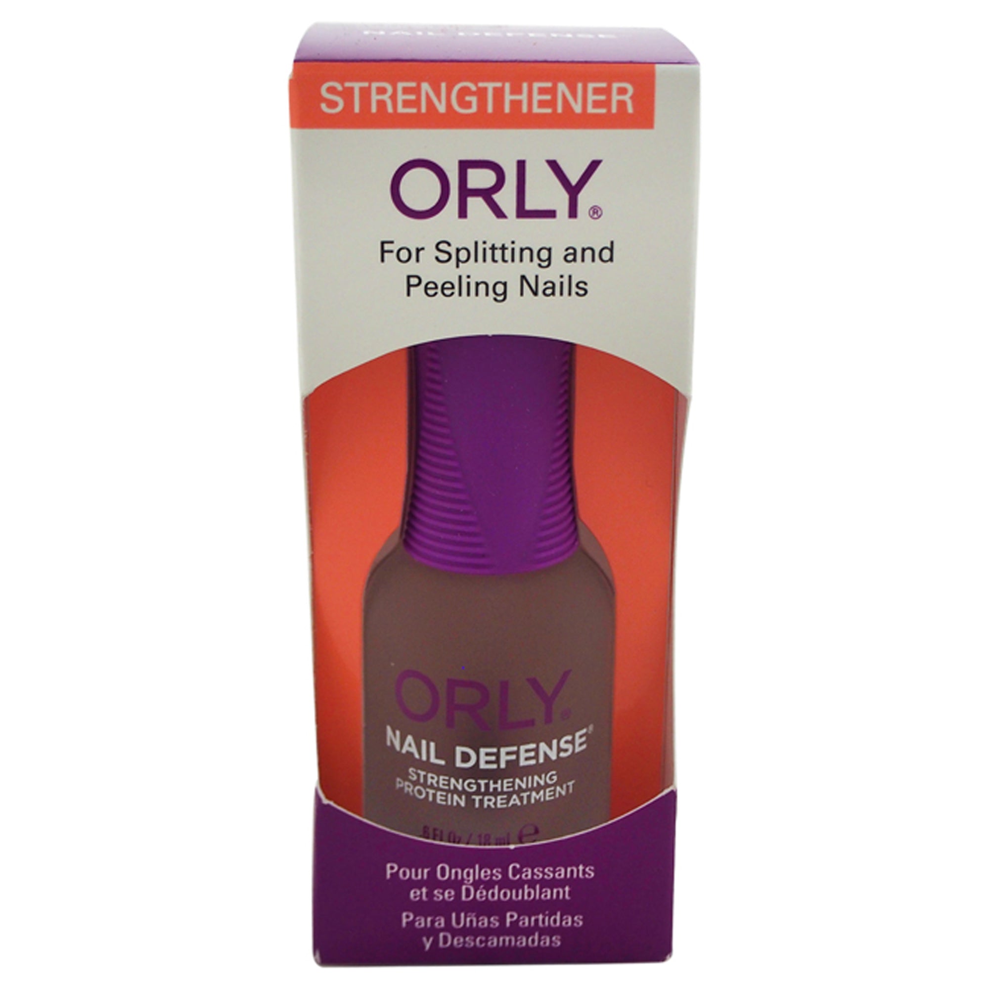 Orly Nail Defense Strengthening Protein Treatment by Orly for Women - 0.6 oz Nail Polish