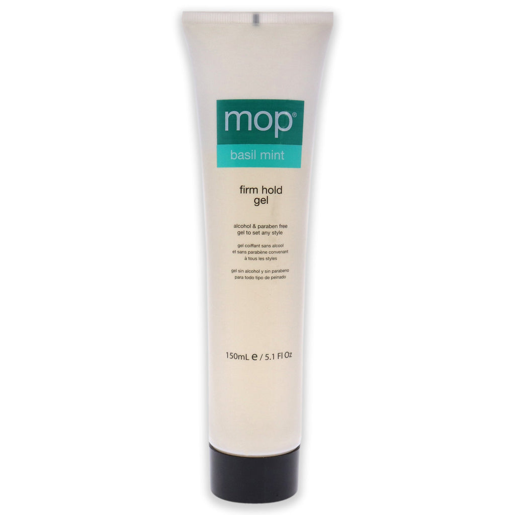 MOP Basil Mint Firm Hold Gel by MOP for Unisex - 5.1 oz Gel