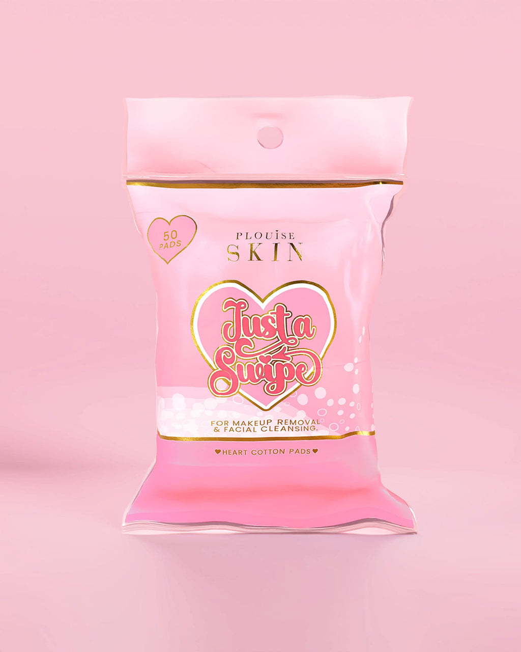 P.Louise Just A Swipe Heart-Shaped Cotton Pads