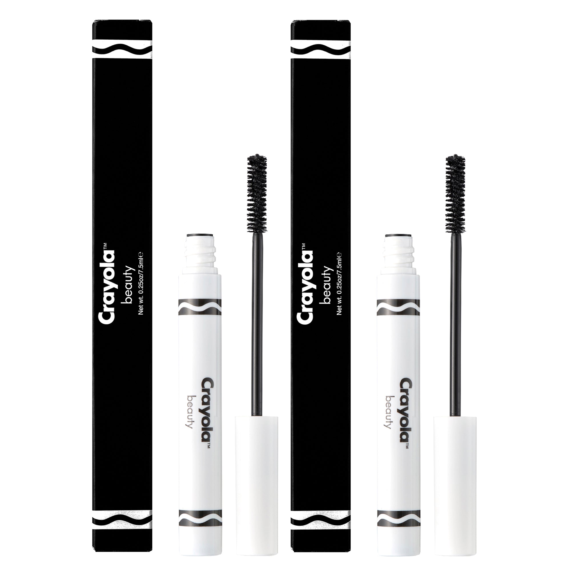 Crayola Crayola Mascara - Black by Crayola for Women - 0.25 oz Mascara - Pack of 2