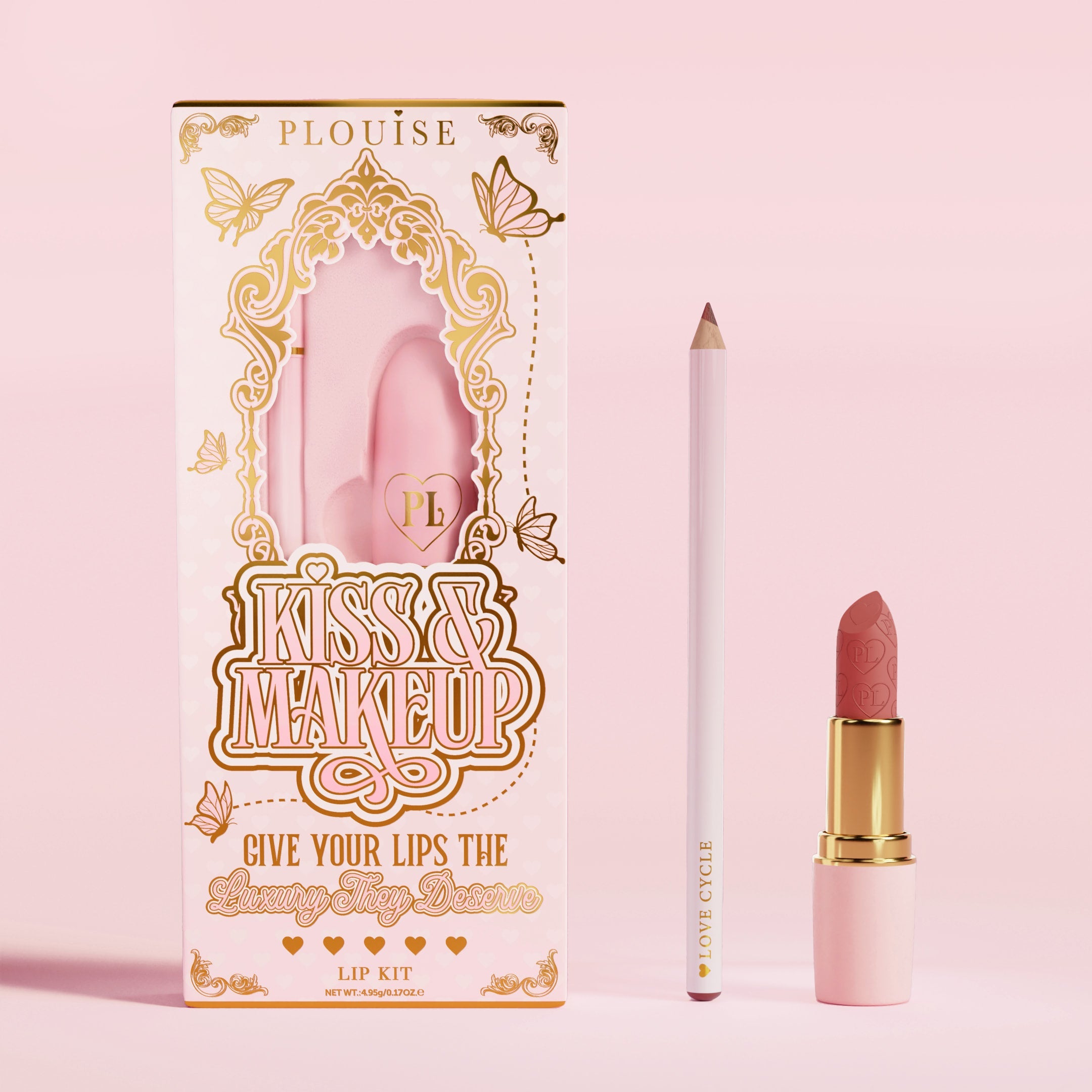 P. Louise Kiss and Makeup Lipstick & Lip Liner Kit