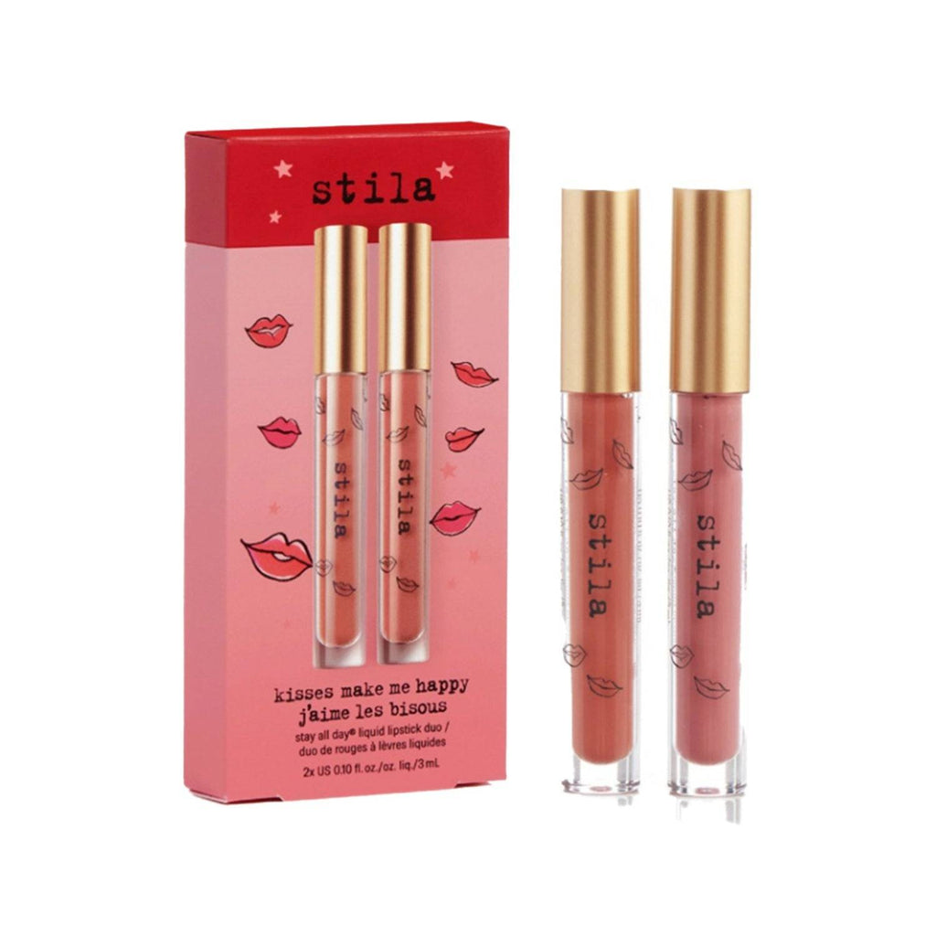 Stila Kisses Make Me Happy Liquid Lipstick Gift Set Duo