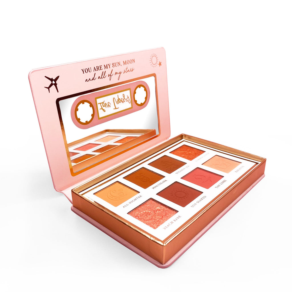 P.Louise Love Tapes Mini Eyeshadow Palette - Baecation