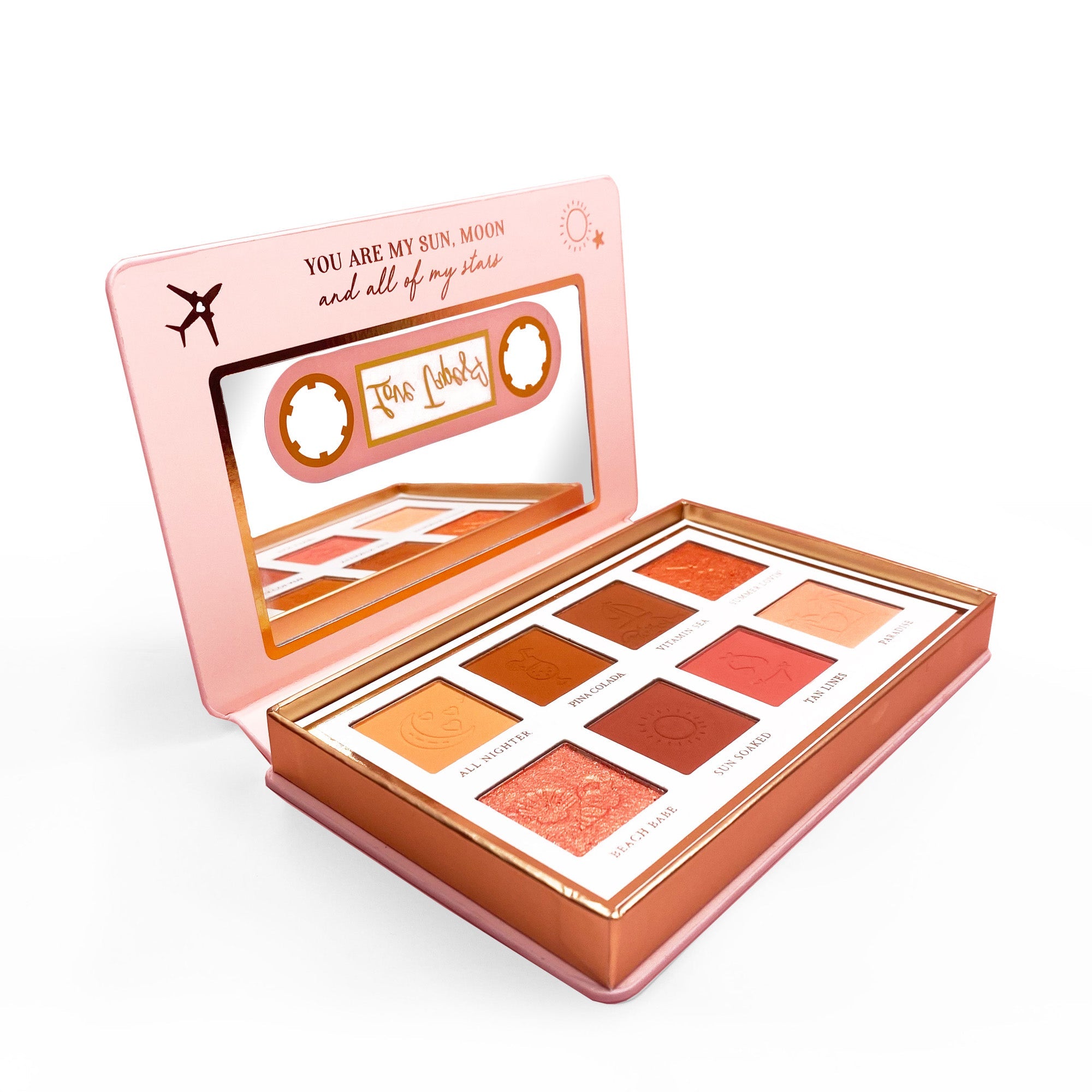 P.Louise Love Tapes Mini Eyeshadow Palette - Baecation