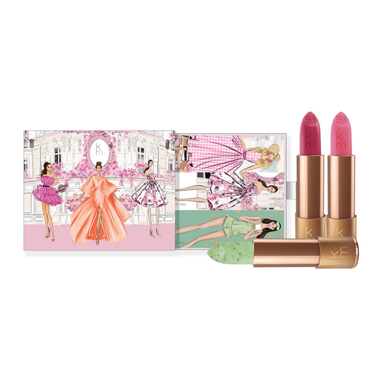 Karen Murrell Natural Lipstick Gift Set Trio - Pinks