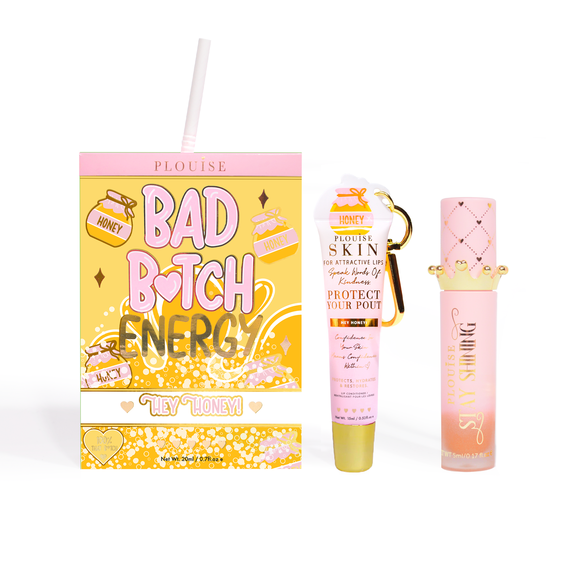 P.Louise Bad Bitch Energy Lip Duo