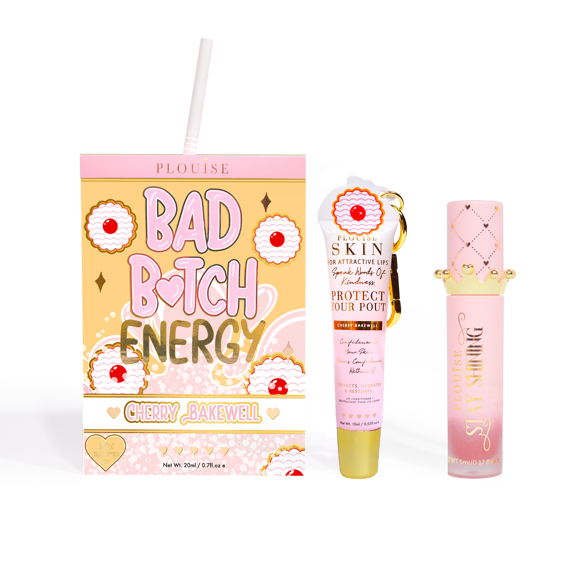 P.Louise Bad Bitch Energy Lip Duo