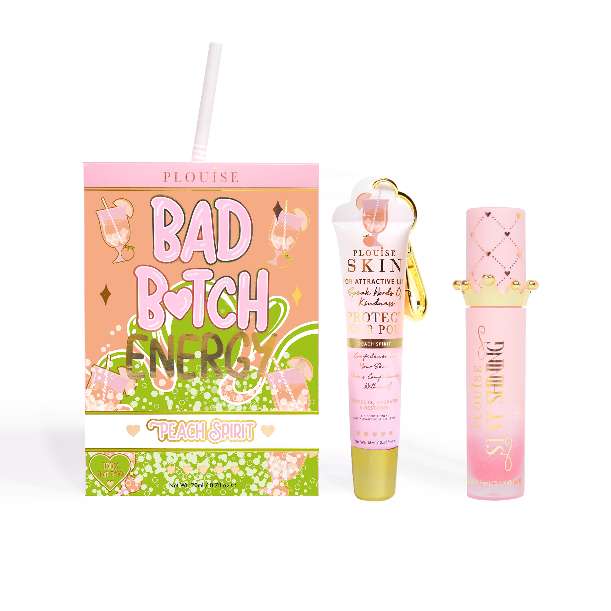 P.Louise Bad Bitch Energy Lip Duo