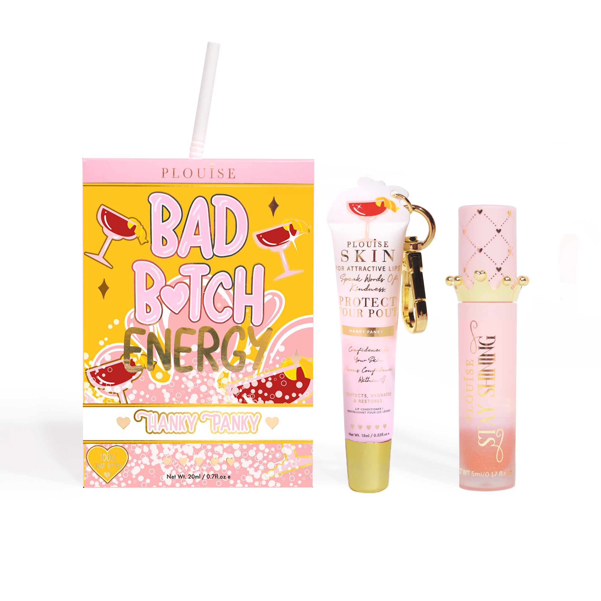 P.Louise Bad Bitch Energy Lip Duo