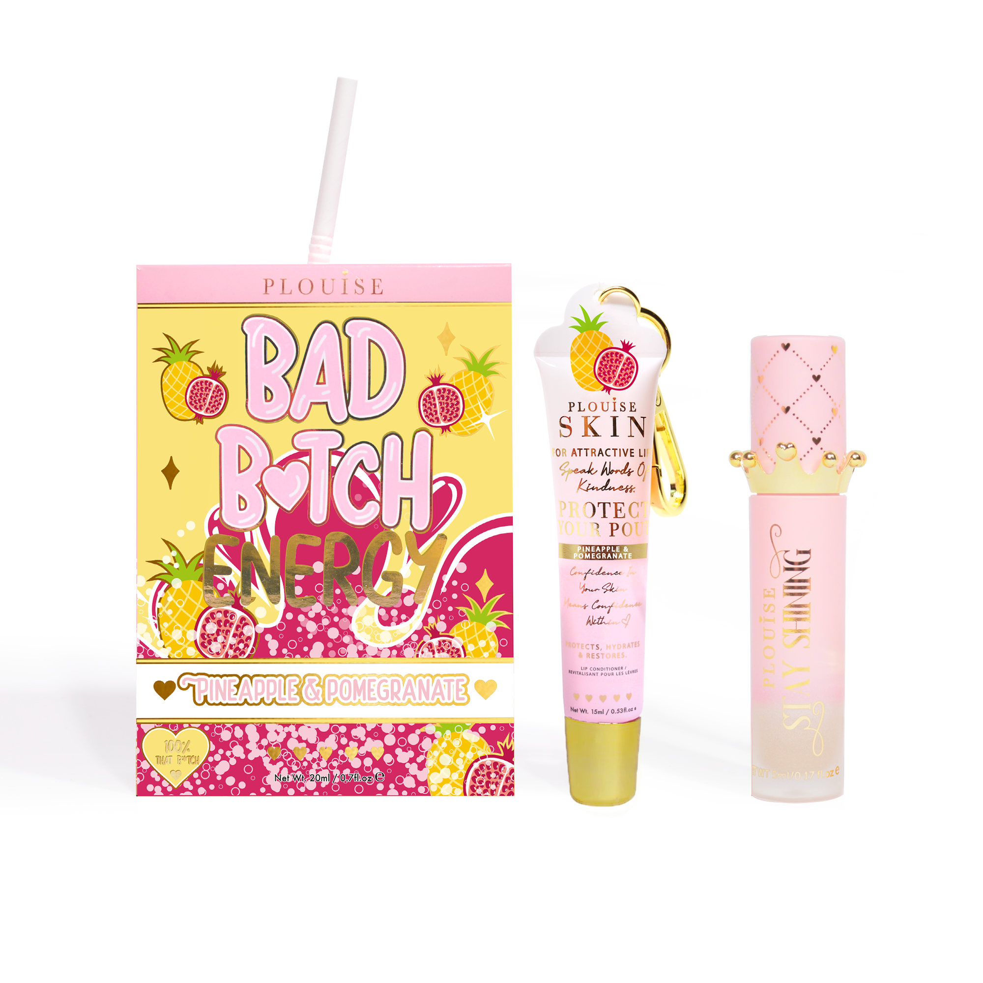 P.Louise Bad Bitch Energy Lip Duo