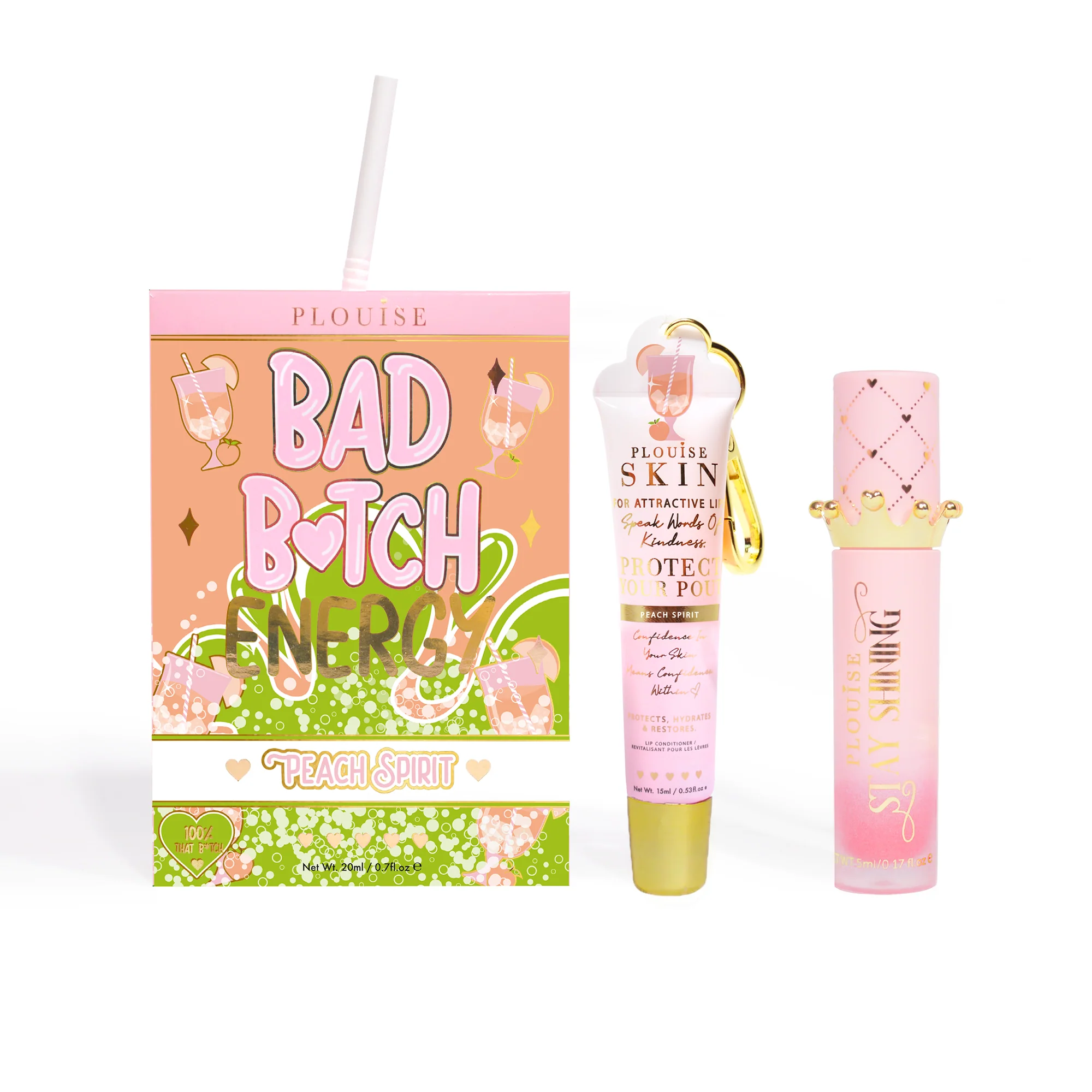 P.Louise Bad Bitch Energy Lip Duo