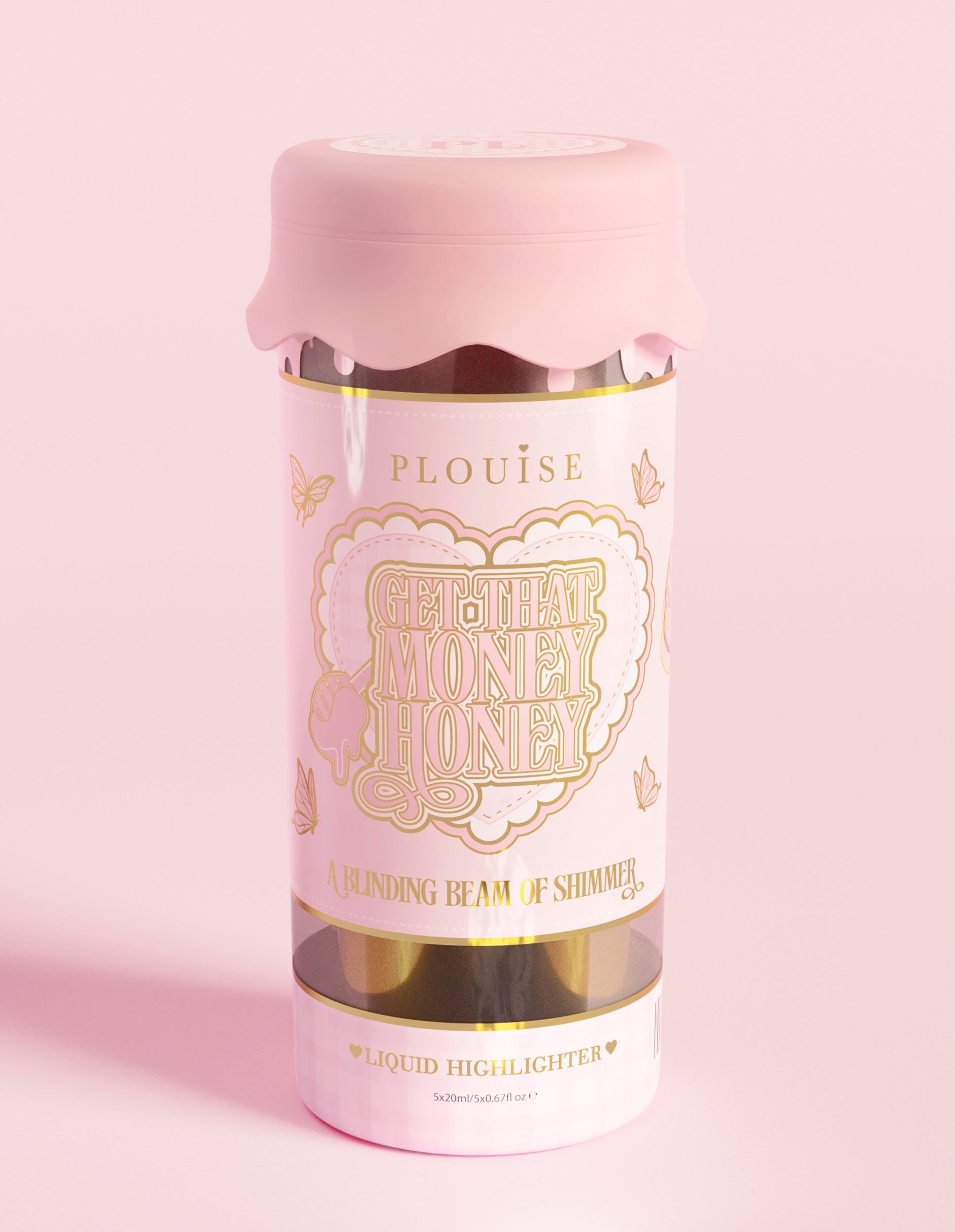 P.Louise Get That Money Honey Cheek Of It Liquid Highlighter Set