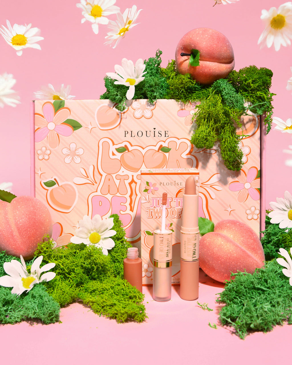 P. Louise Just The Two Of Us Double Ended Peach Lipstick