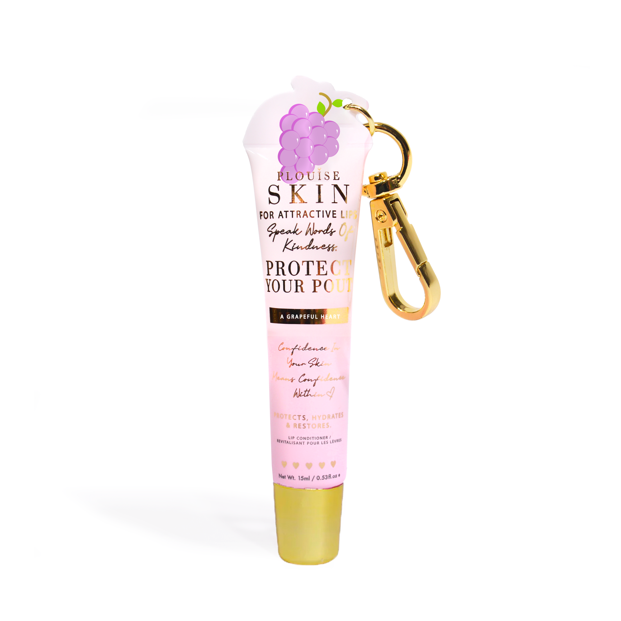 P.Louise Protect Your Pout Keychain Lip Conditioner