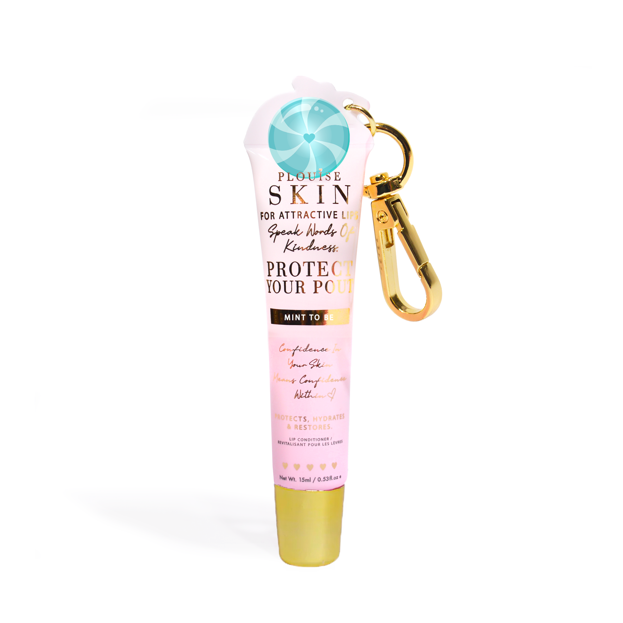 P.Louise Protect Your Pout Keychain Lip Conditioner