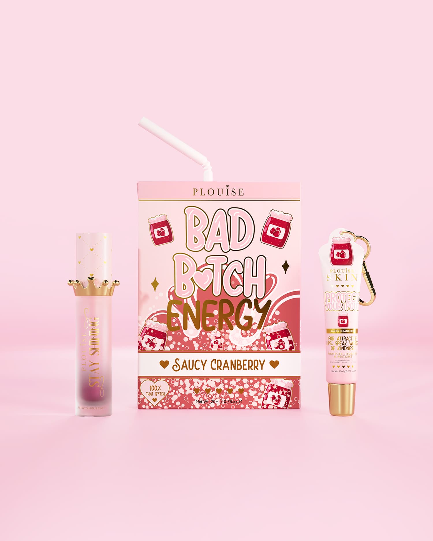 P.Louise Bad Bitch Energy Lip Duo