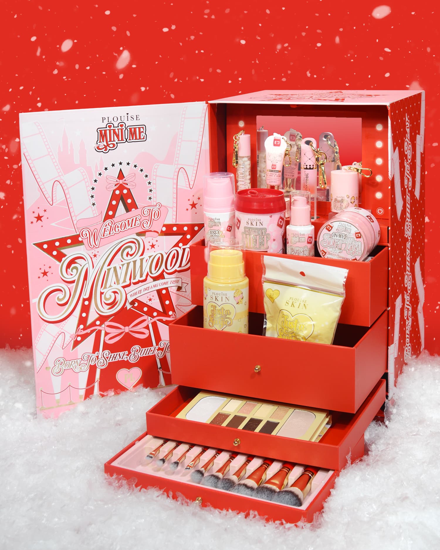 P.Louise Miniwood Christmas Vanity Box Gift Set