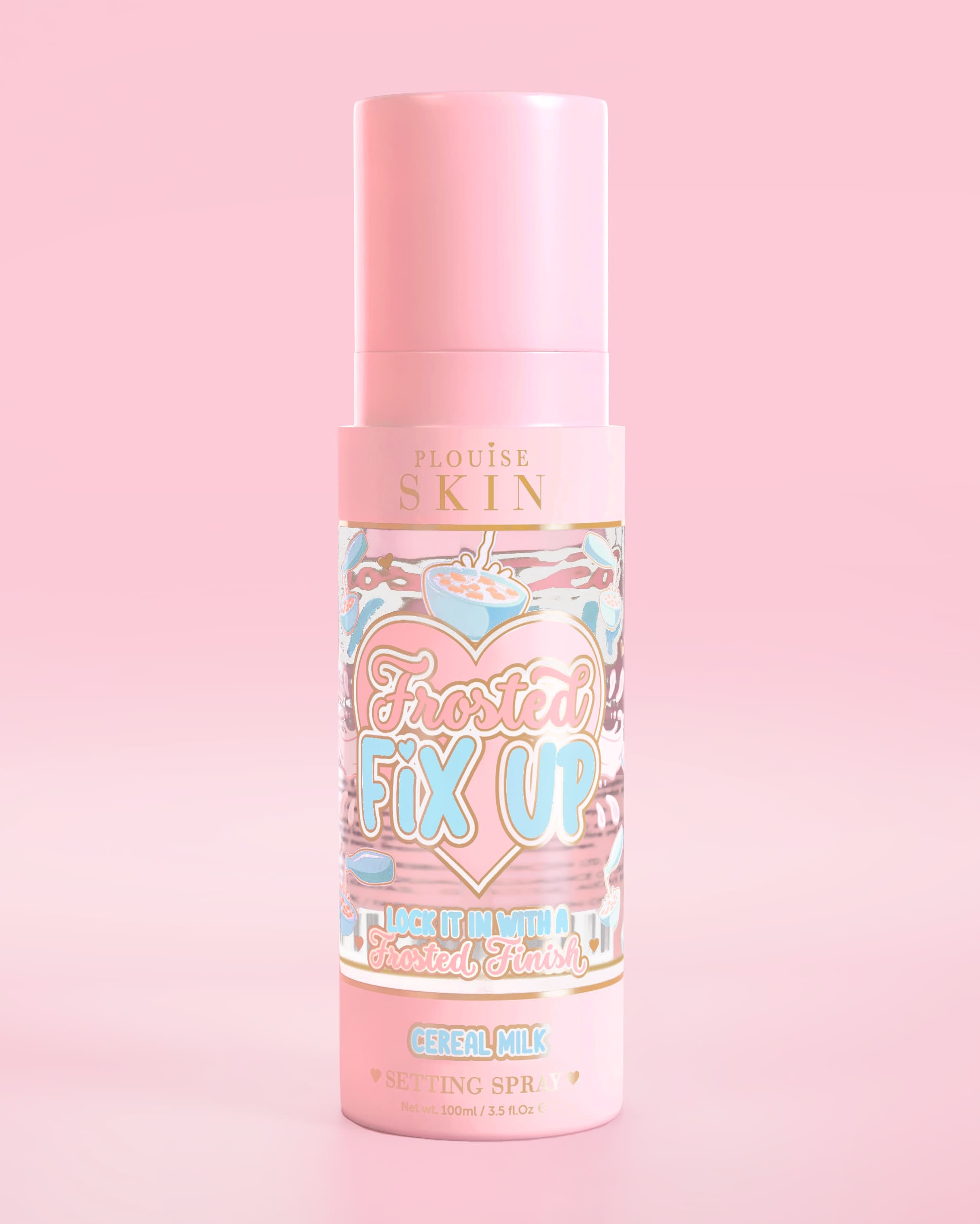 P. Louise Frosted Fix Up Blurring Setting Spray