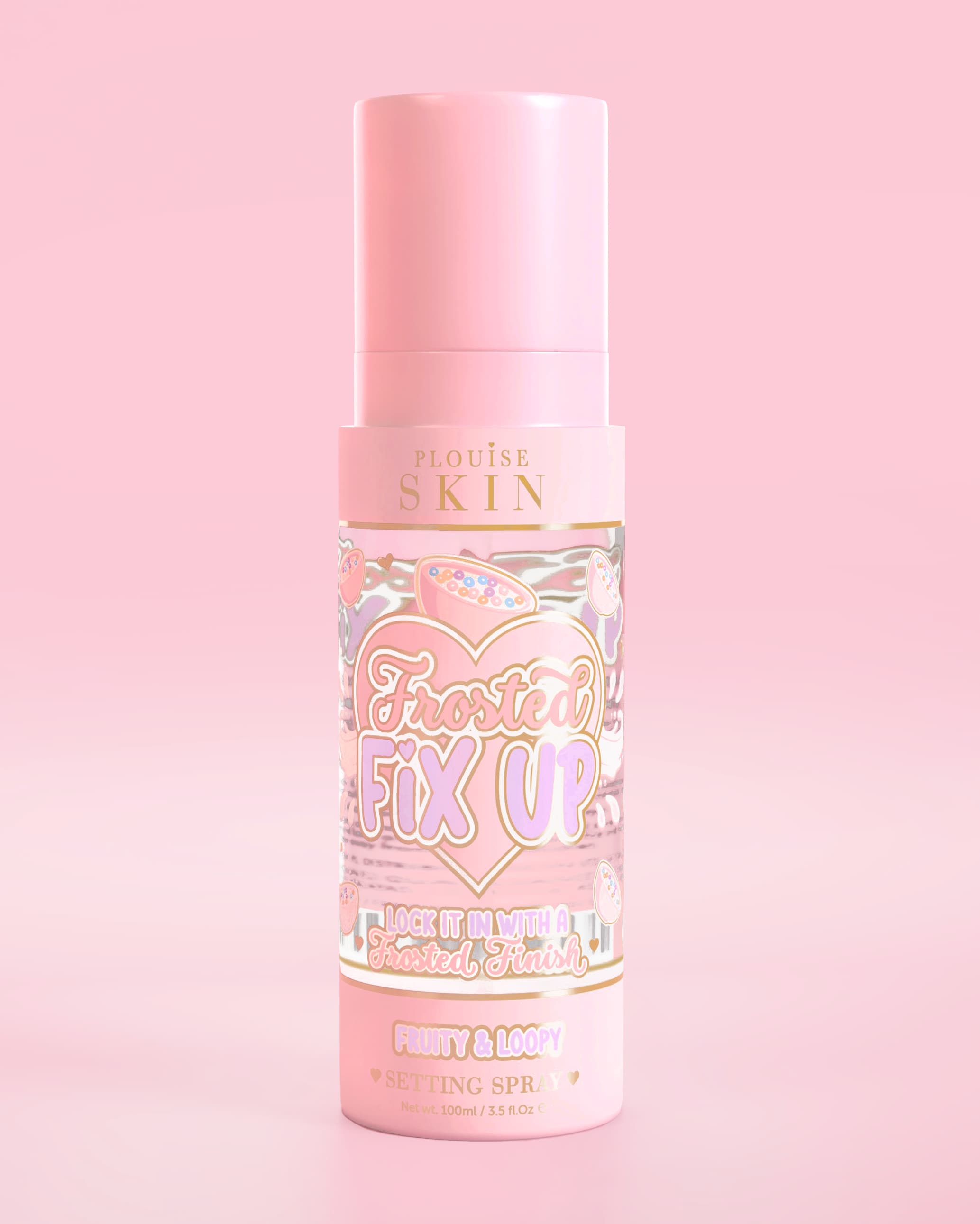 P. Louise Frosted Fix Up Blurring Setting Spray