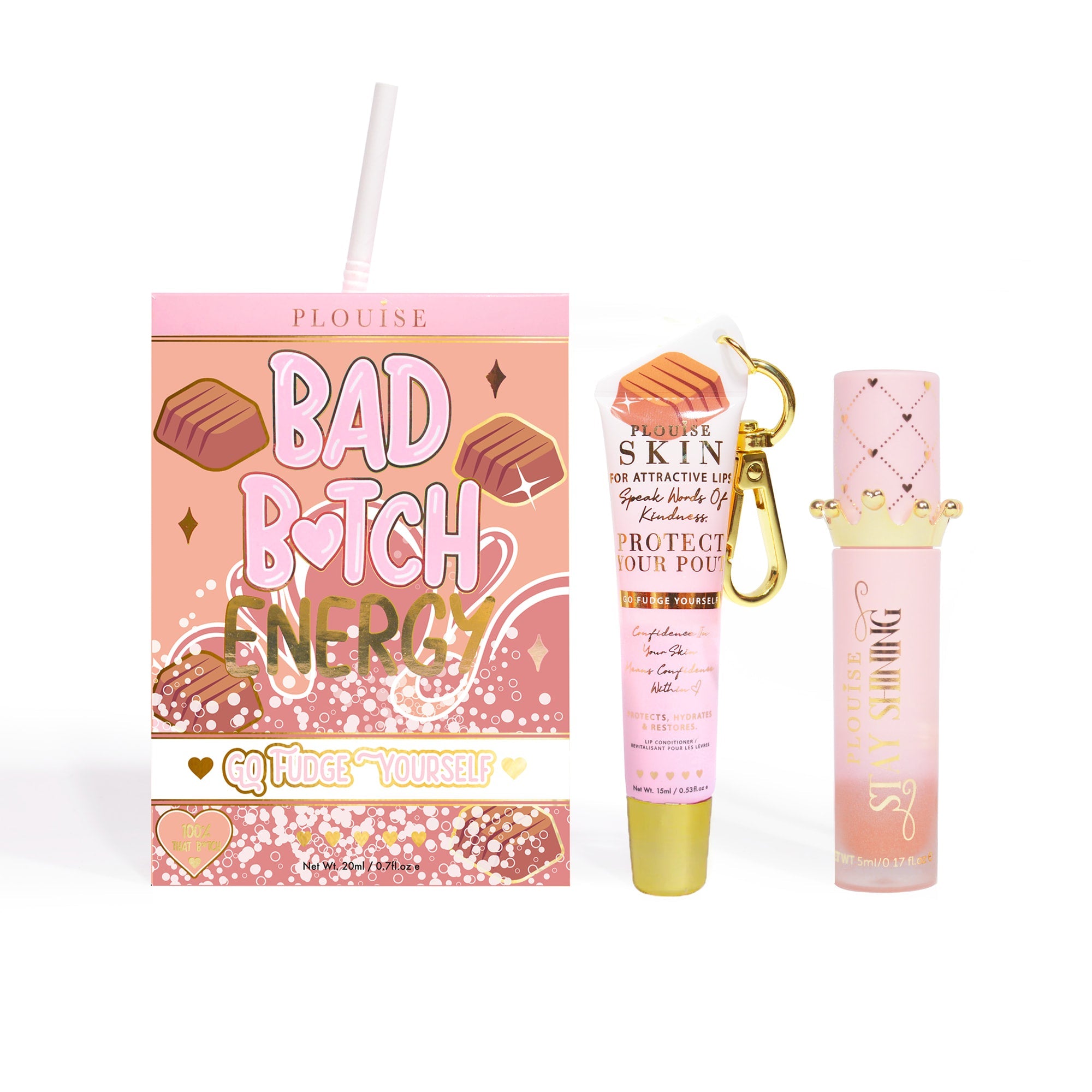 P.Louise Bad Bitch Energy Lip Duo