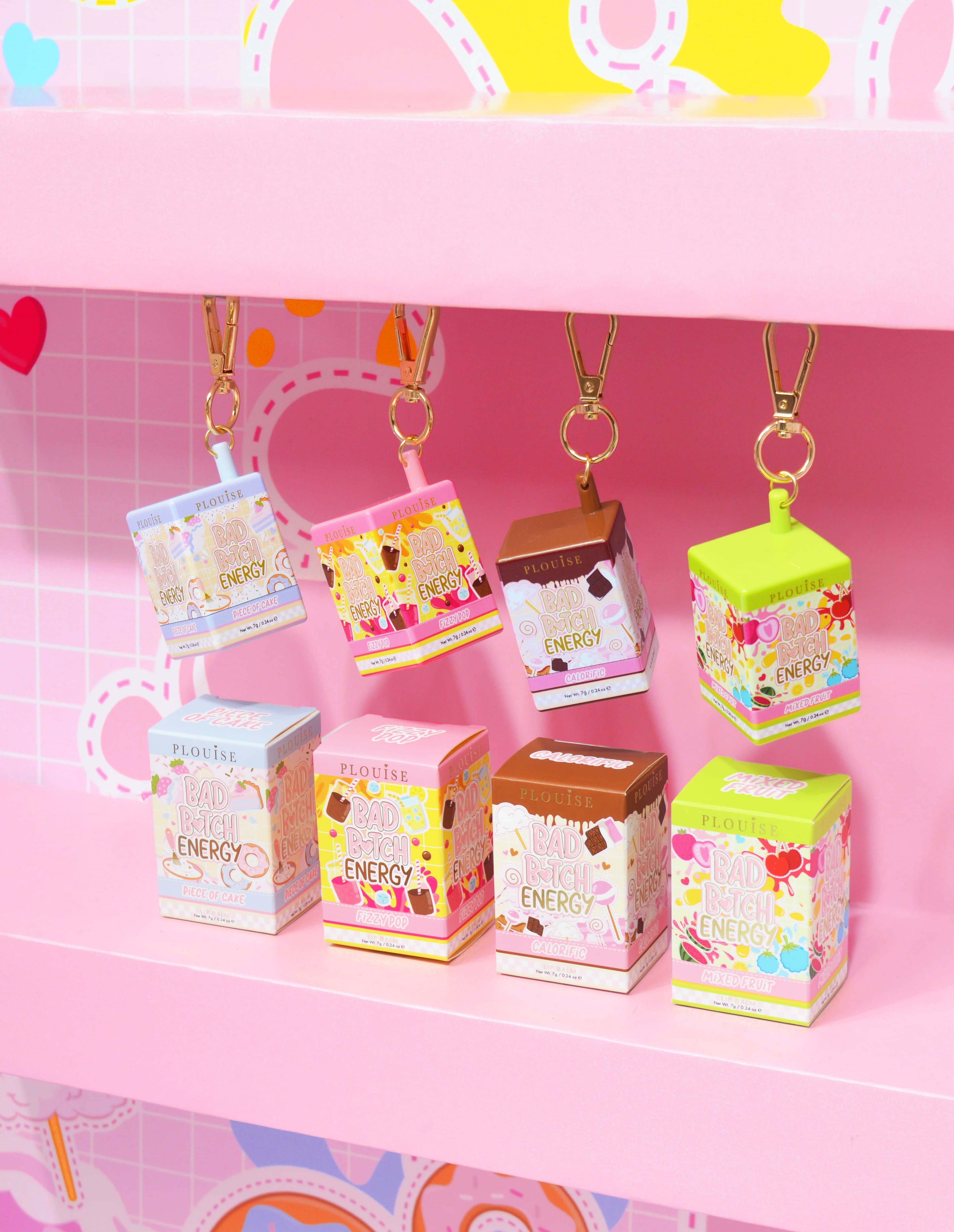 P. Louise Bad Bitch Energy Keychain Lip Balm