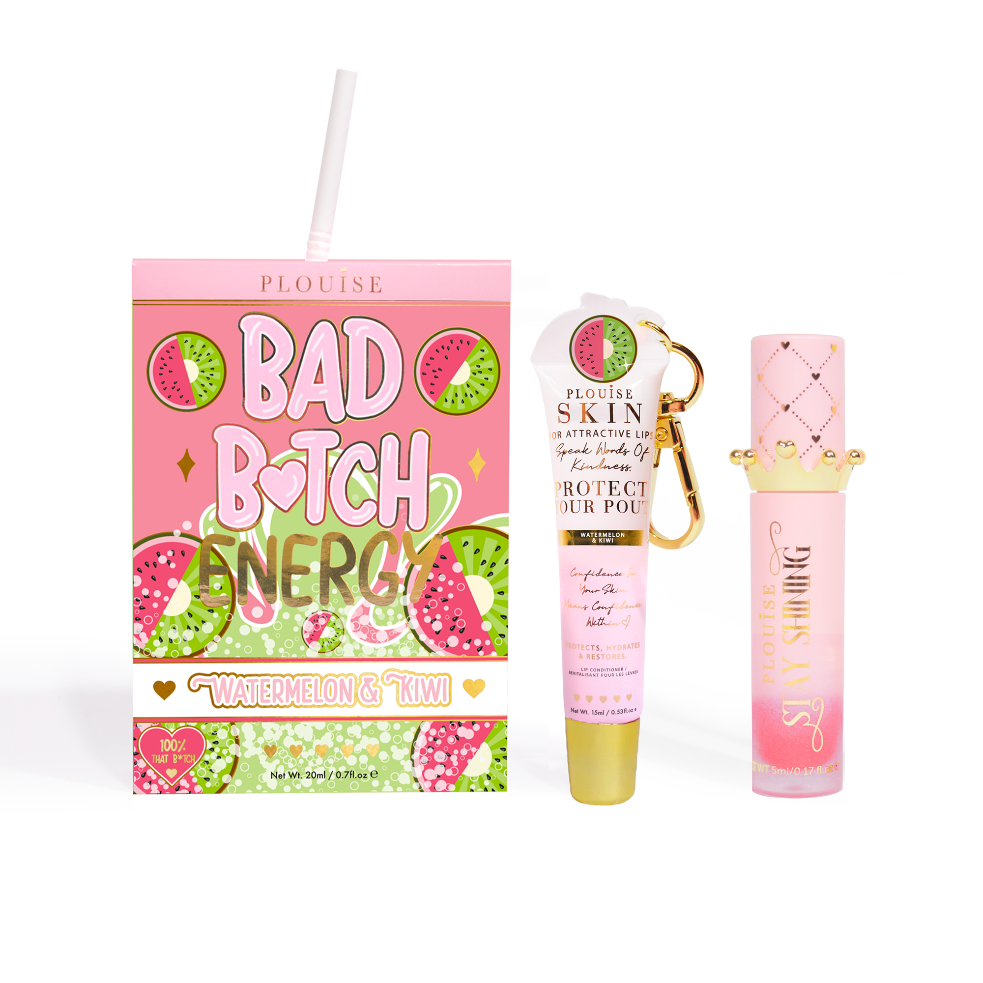 P.Louise Bad Bitch Energy Lip Duo