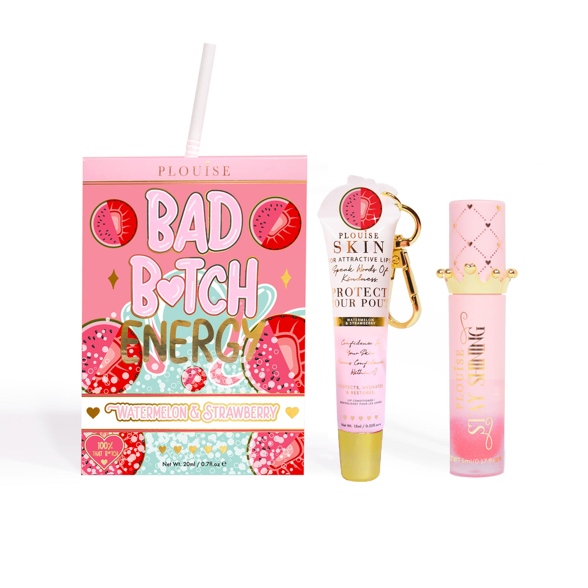 P.Louise Bad Bitch Energy Lip Duo