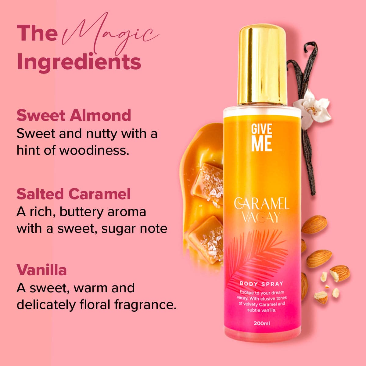 Caramel Vacay Body Spray