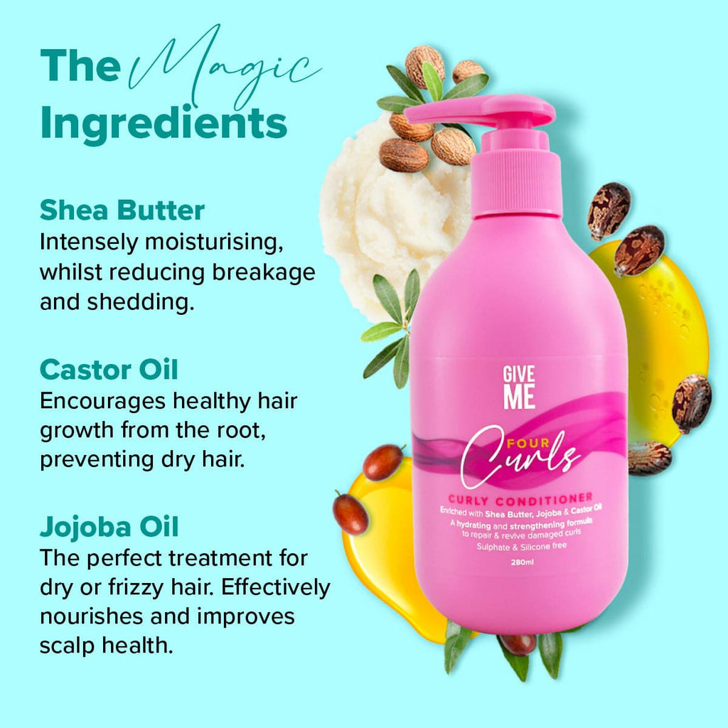 Four Curls Moisturising Shea Butter Conditioner