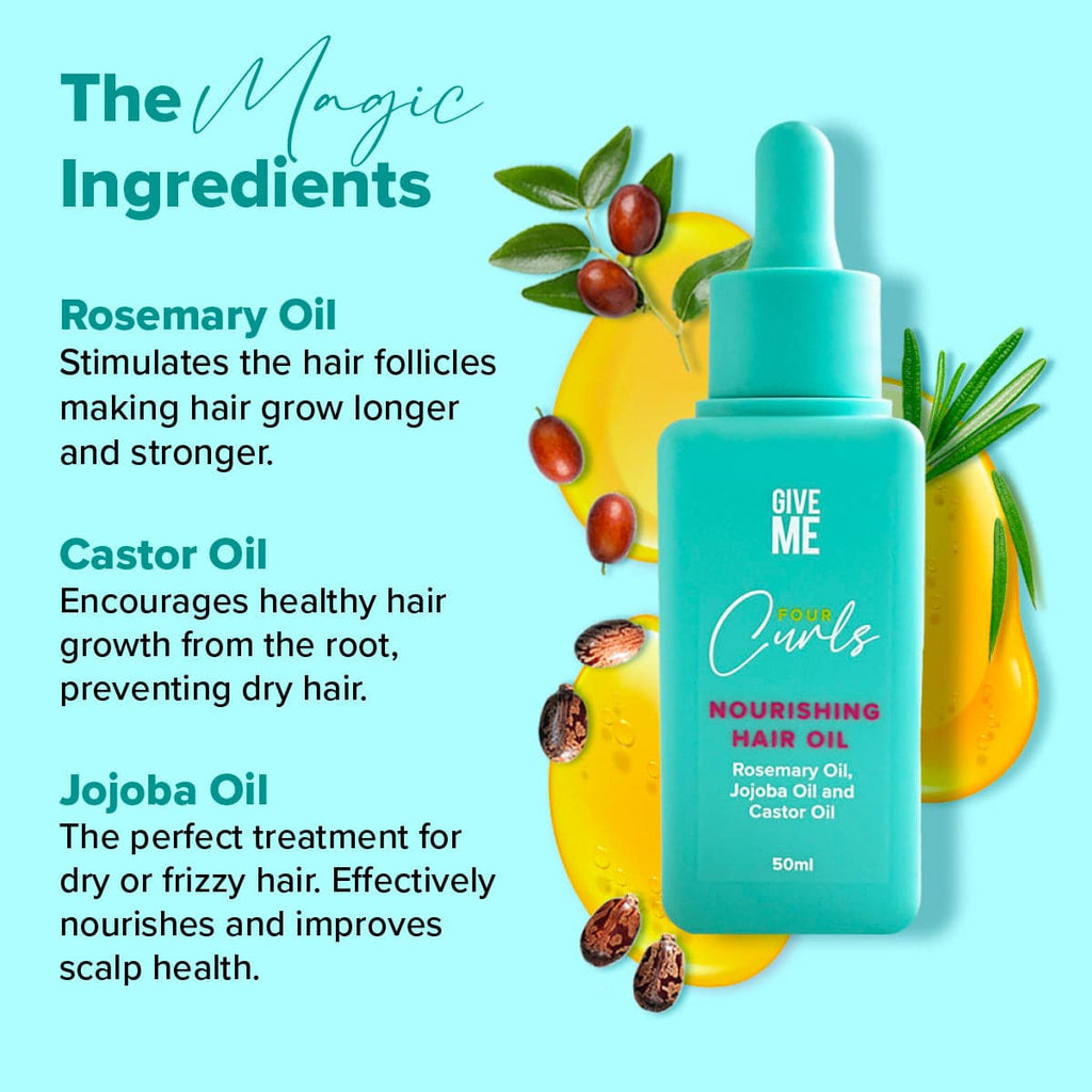 Four Curls Nourishing Hair Oil