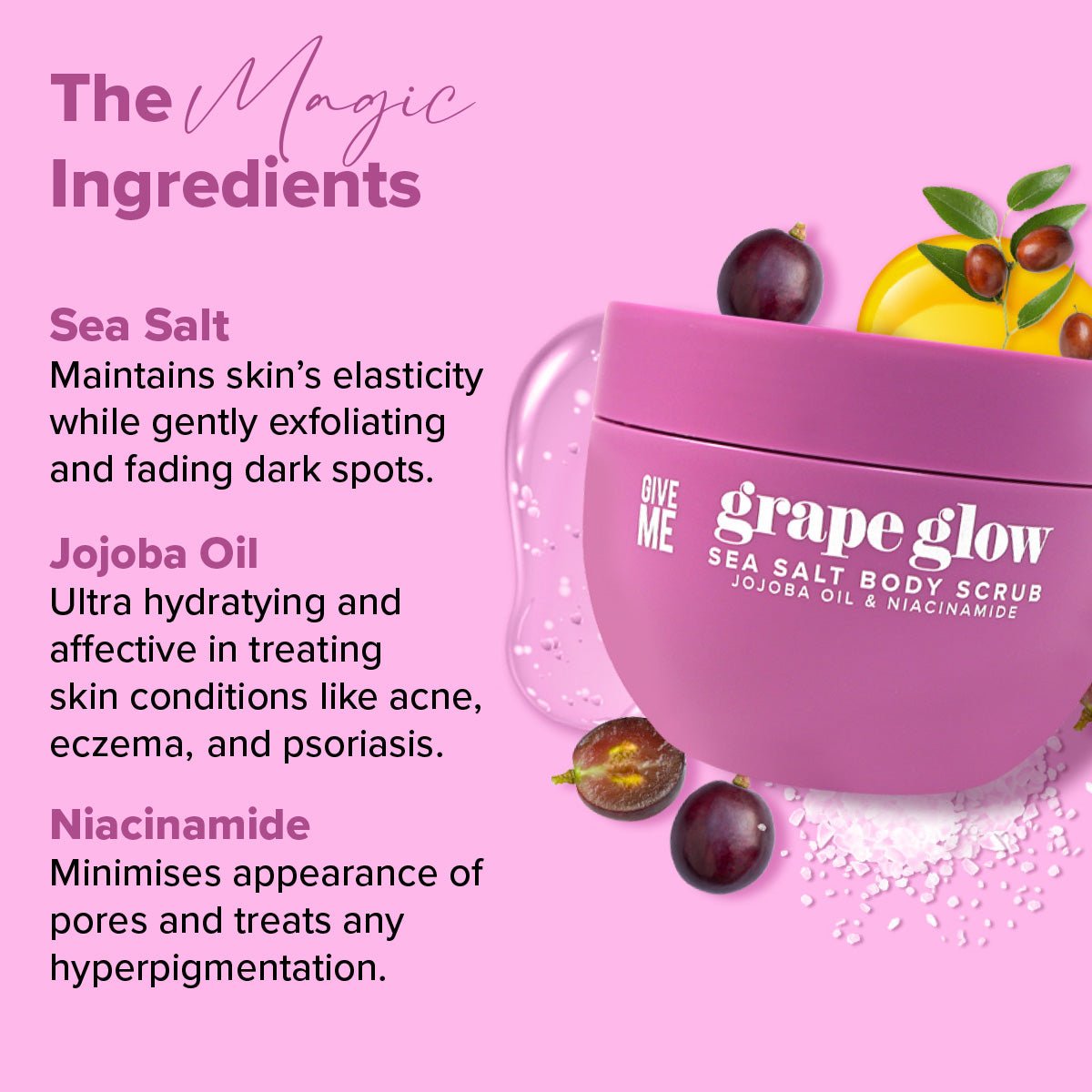 Grape Glow Sea Salt Body Scrub