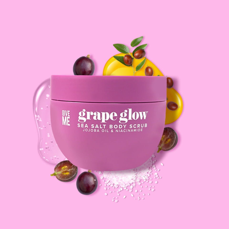 Grape Glow Sea Salt Body Scrub