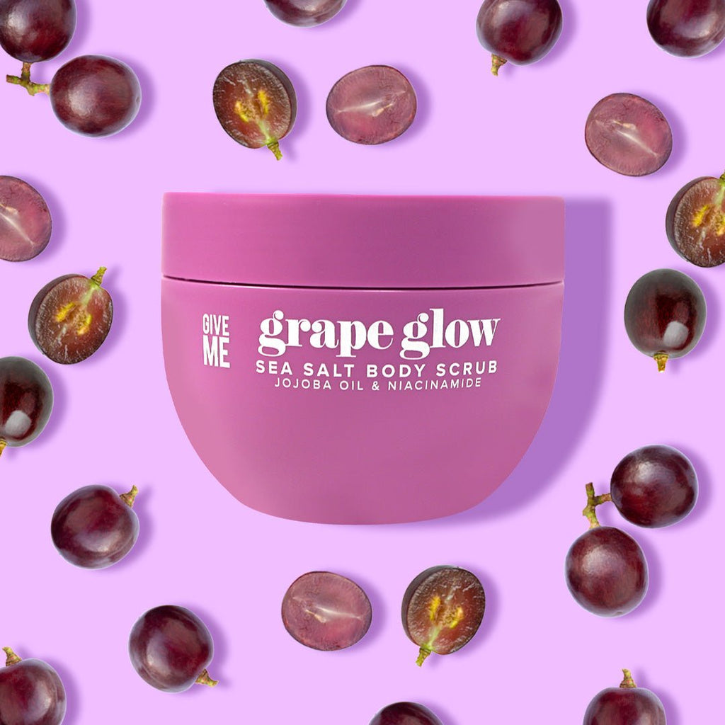 Grape Glow Sea Salt Body Scrub