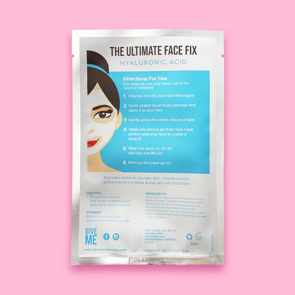 Hyaluronic Sheet Mask