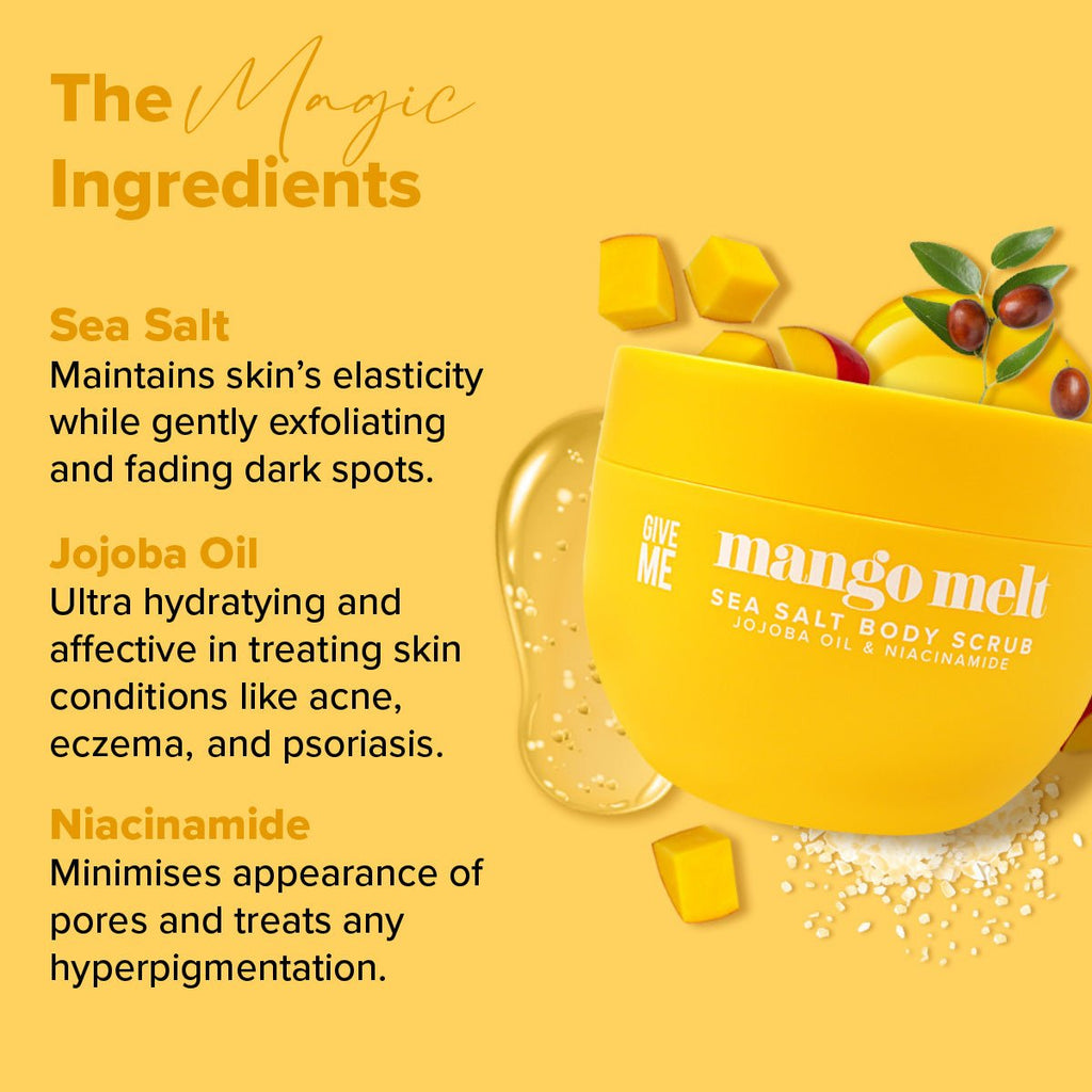 Mango Melt Sea Salt Body Scrub