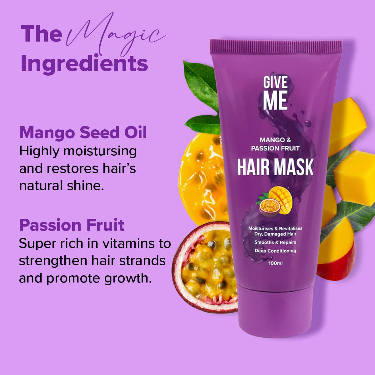 Mango & Passion Fruit Deep Conditioning Hair Mask