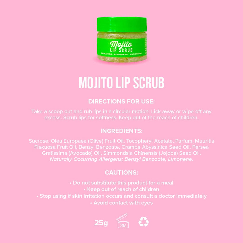 Mojito Sugar Lip Scrub