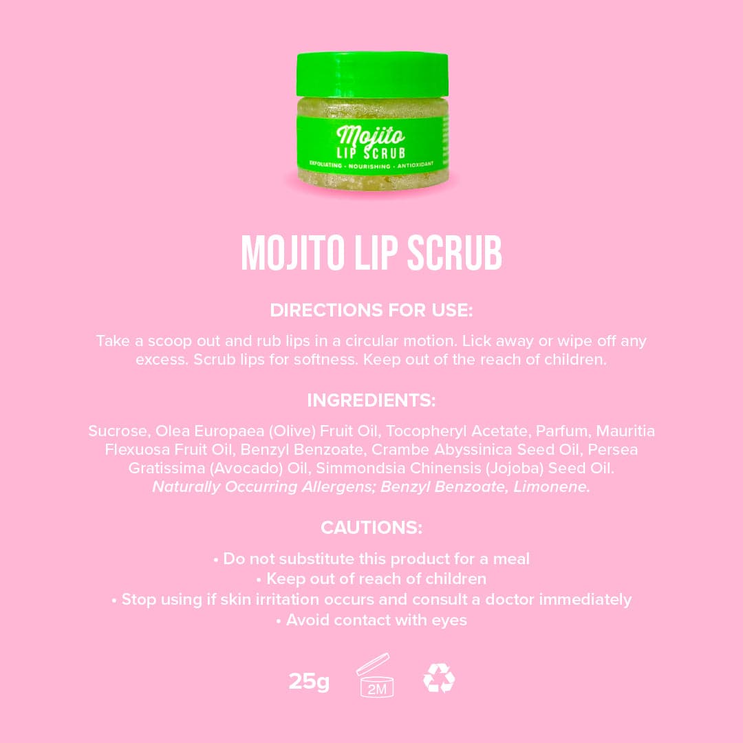 Mojito Sugar Lip Scrub