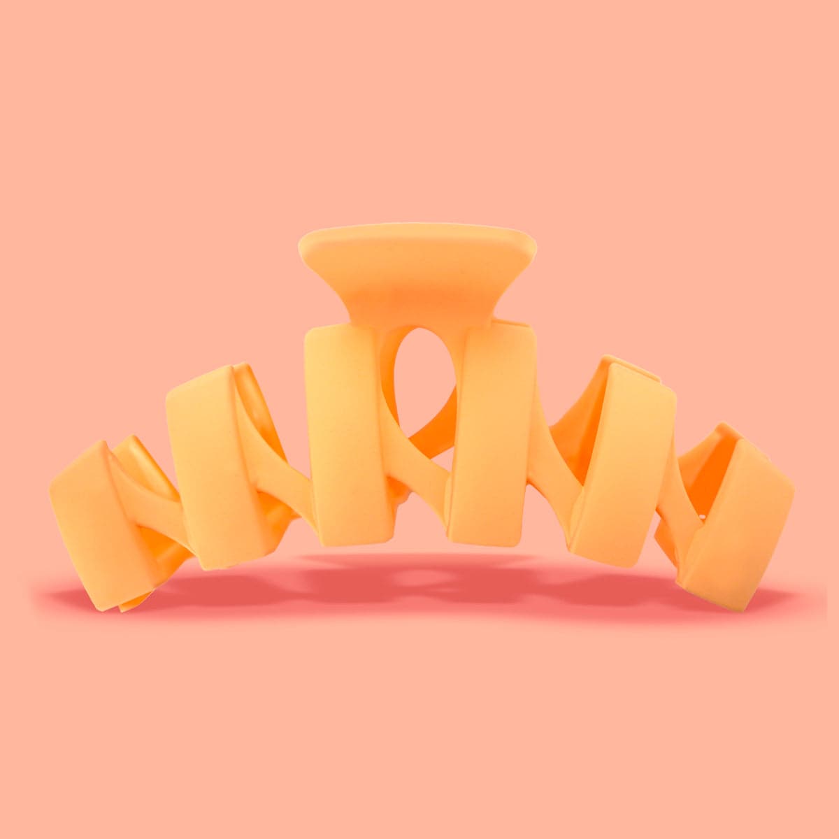 Peach Claw Clip