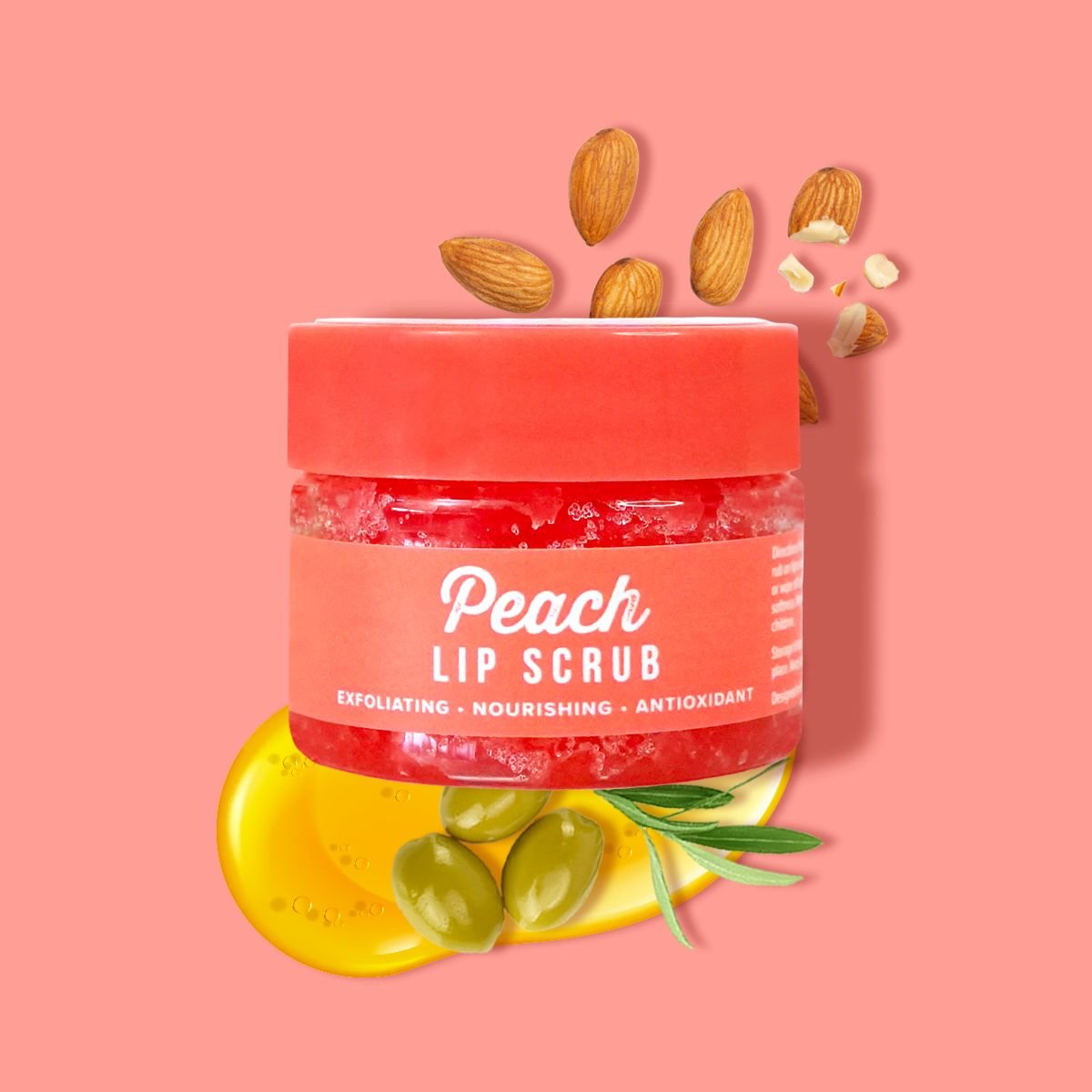 Peach Sugar Lip Scrub